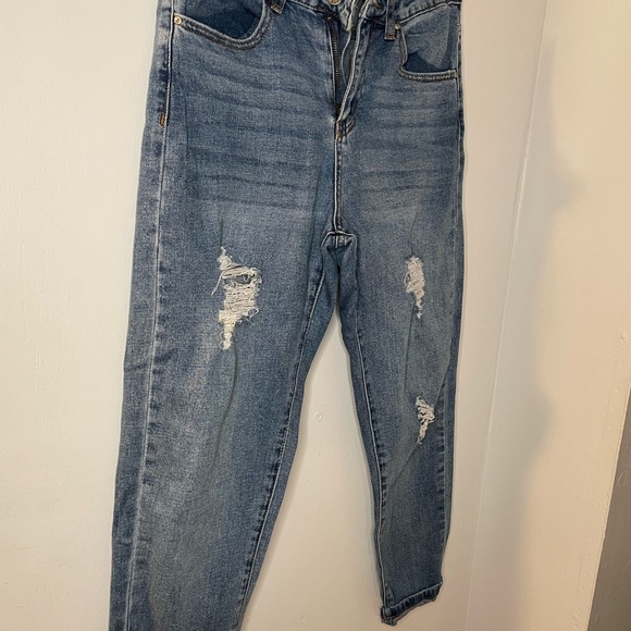 Wax Jean Medium Wash Roll Cuffed Capri Jean Size US 5 / 27 - Picture 5 of 6